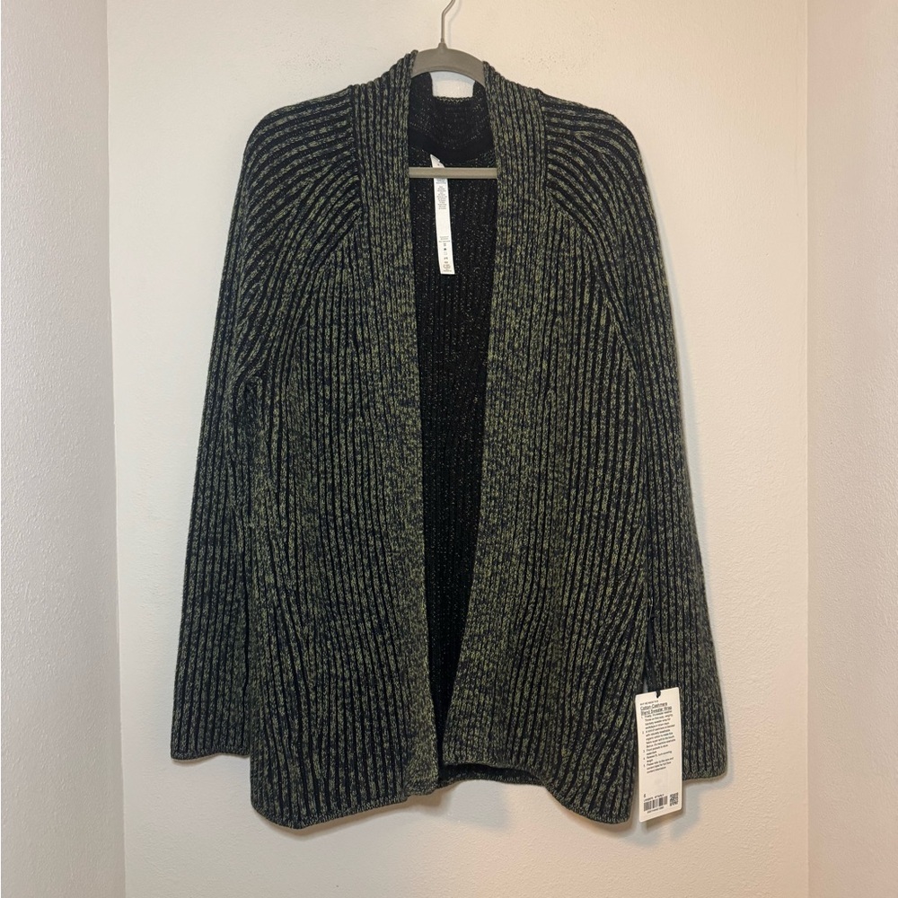 Lululemon Cotton-Cashmere Blend Sweater Wrap NWT - Picture 2 of 7